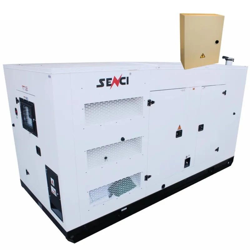 Generator insonorizat SENCI SCDE312i-YCS putere maxima 312 kVA 400V ATS inclus
