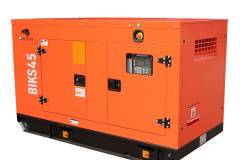 Generator de curent Bisonte BIKS45, insonorizat, Putere maxima 44kVA 400V ATS inclus