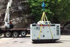 Generator insonorizat GENMAC Queen G160IS Pmax. 176 kVA 400V, Iveco, QT2A-4520+WH