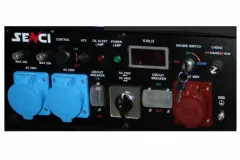 Generator de curent SENCI SC13000TEQ-EVO putere maxima 11 kW 230/400V pornire electrica