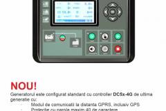 Generator insonorizat SENCI SCDE162i-YCS putere maxima 162 kVA 400V ATS inclus