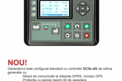 Generator insonorizat SENCI SCDE34i-YS putere maxima 34 kVA 400V ATS inclus